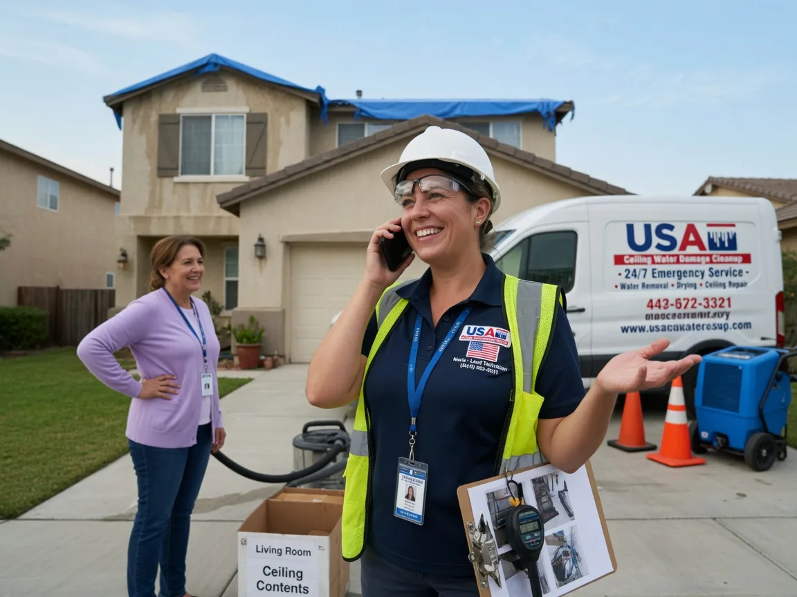 Ceiling Water Damage Restoration Page, AZ FAQs